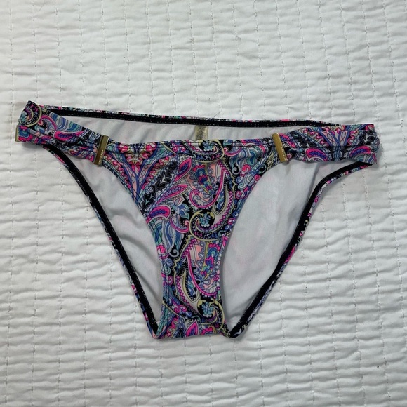 Victoria's Secret Pink and Blue Halter Bikini Set Size 34D - Picture 8 of 13